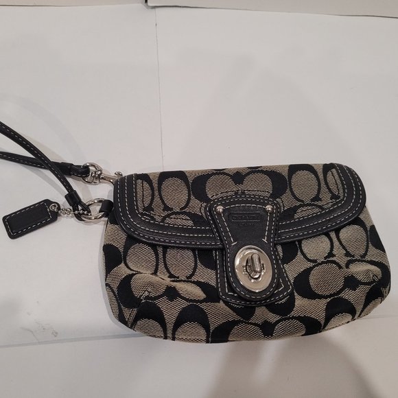 Coach Other - Coach 7" wide wristlet purse wallet